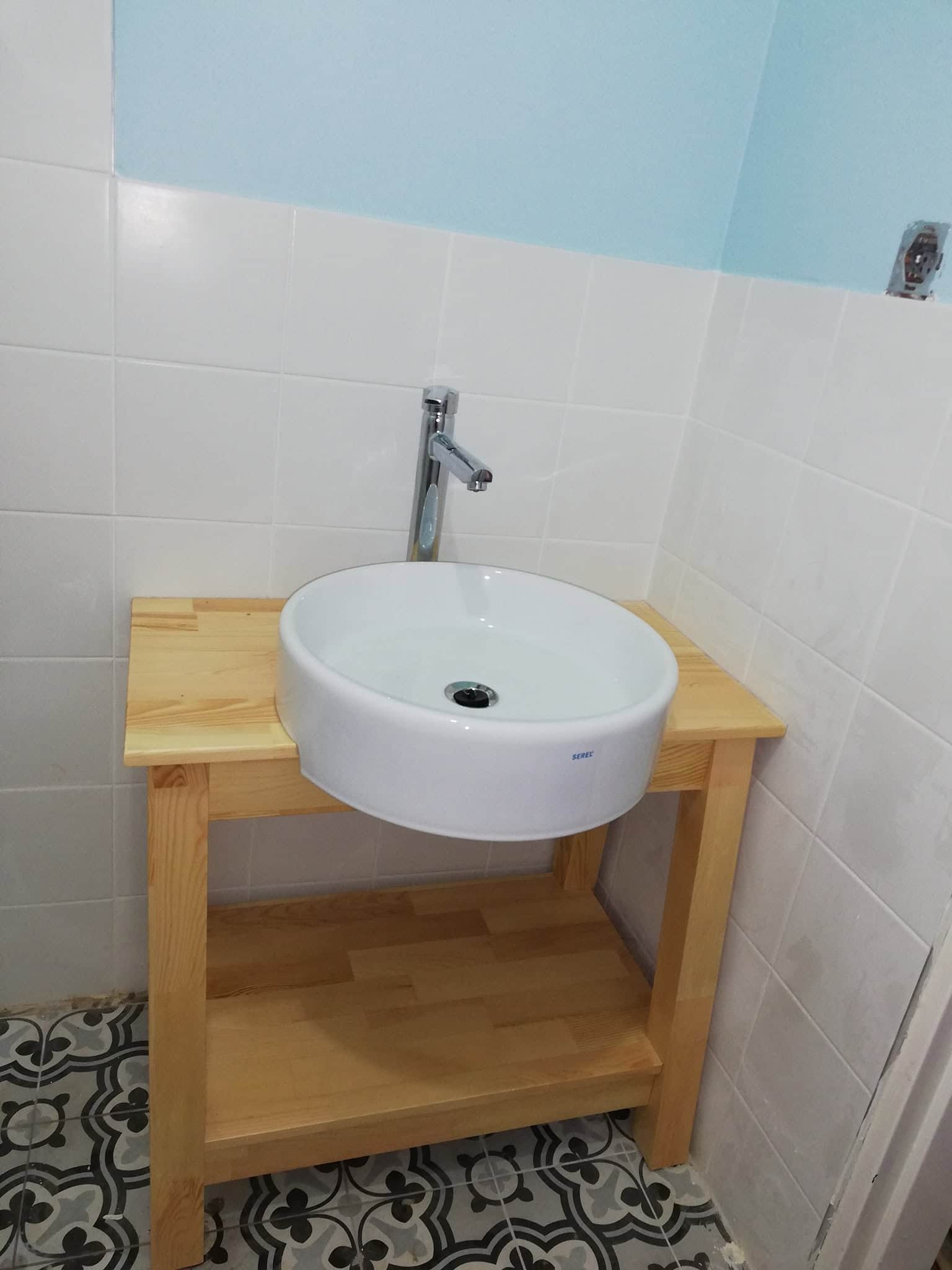 Ahsap standli canak lavabo | Gizlilik Politikası | Antalya Su Tesisat