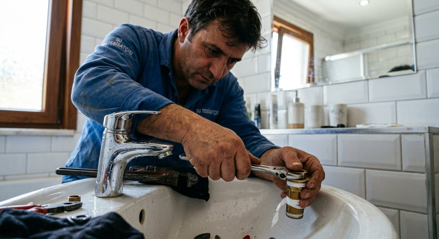 Banyo bataryasi ve musluk tamiri yapan tesisatci | İletişim | Antalya Su Tesisat