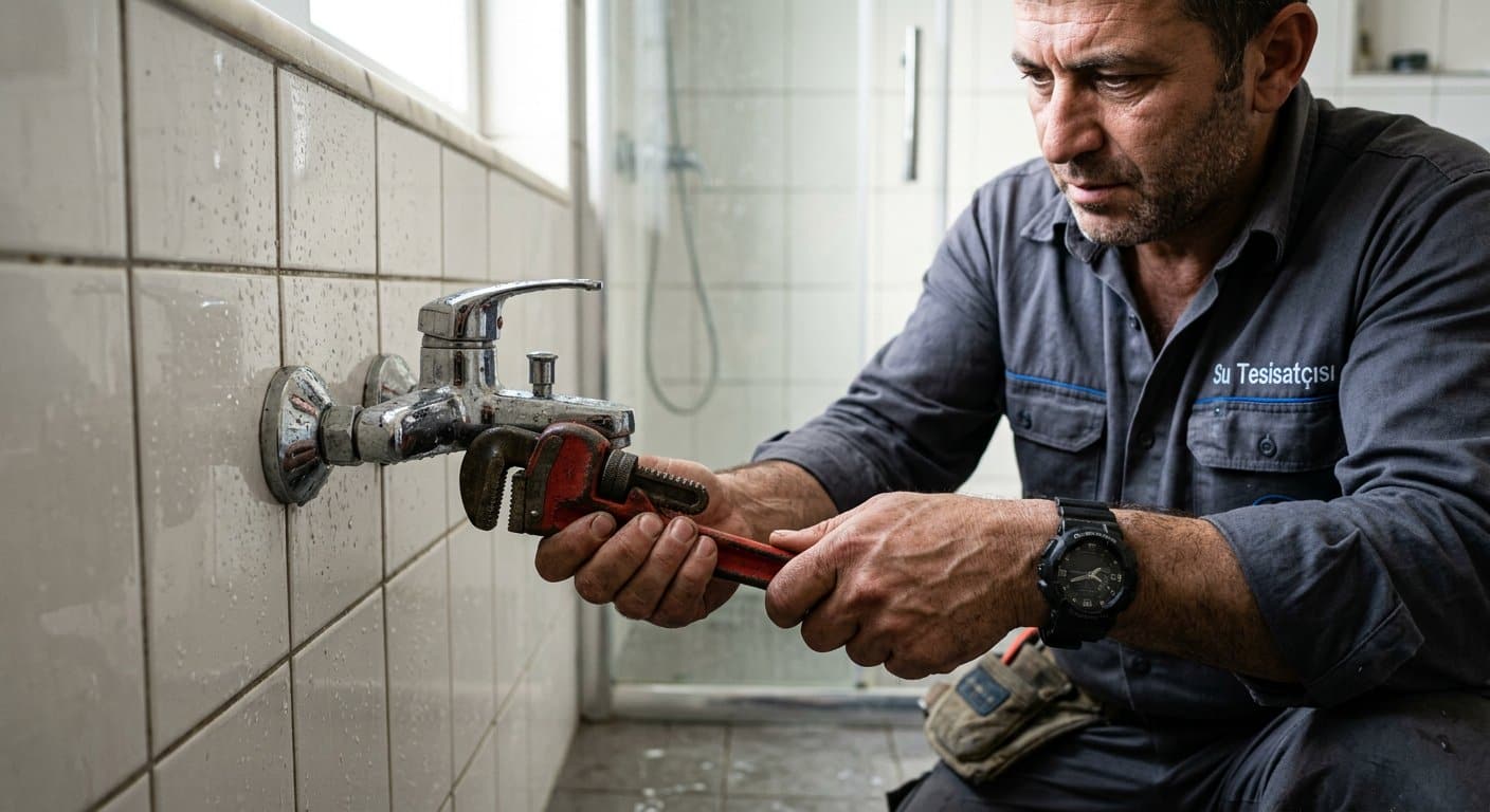 Banyo dus bataryasi | Serik Su Tesisatçısı | Antalya Su Tesisat