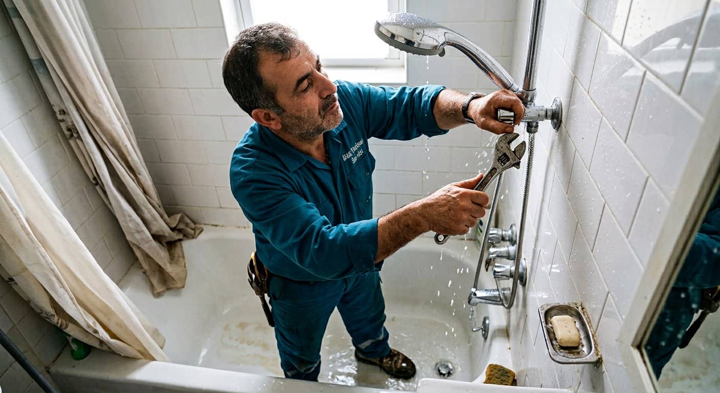 Banyo dus tesisati tamiri yapan tesisatci | Döşemealtı Su Tesisatçısı | Antalya Su Tesisat