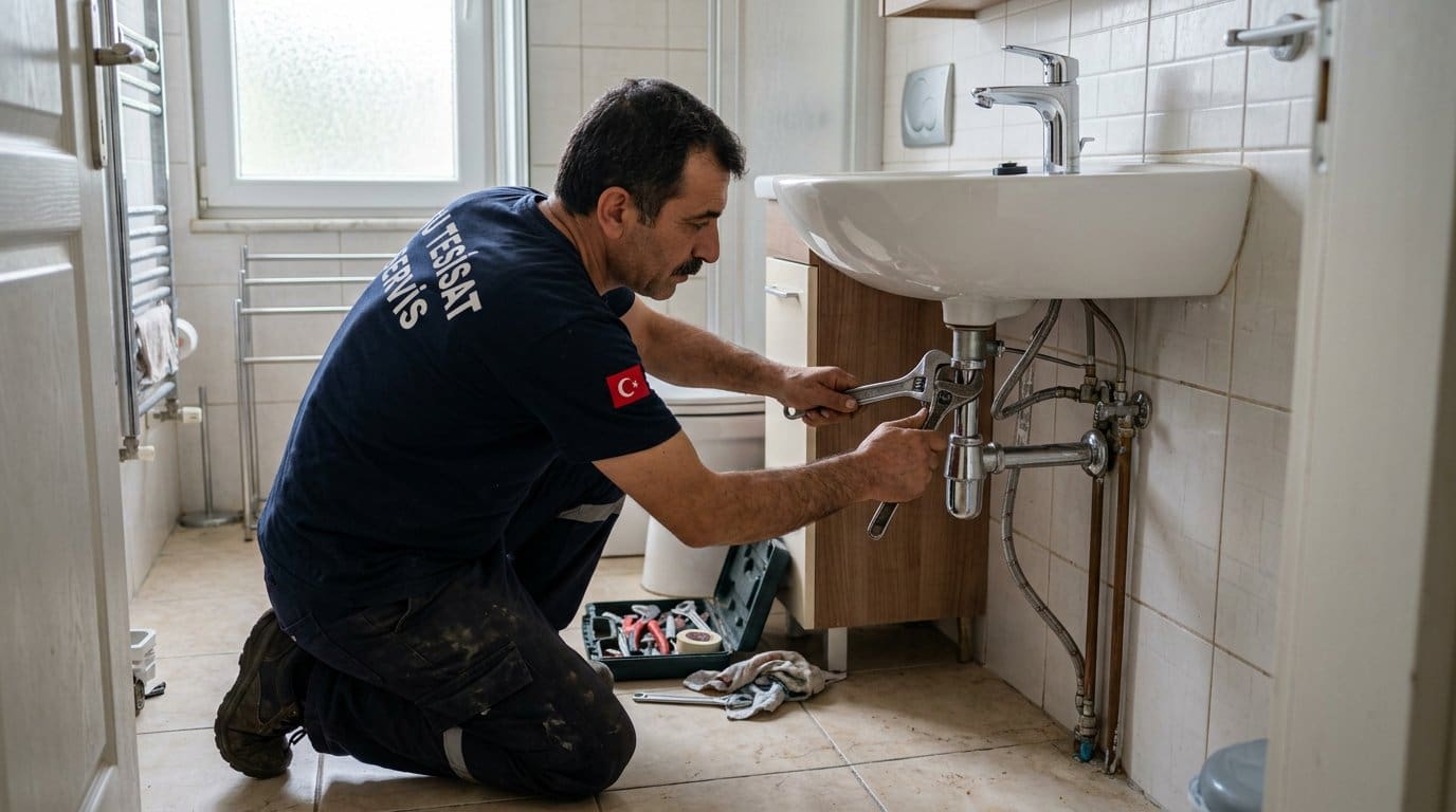 Banyo musluk montaji | Korkuteli Su Tesisatçısı | Antalya Su Tesisat