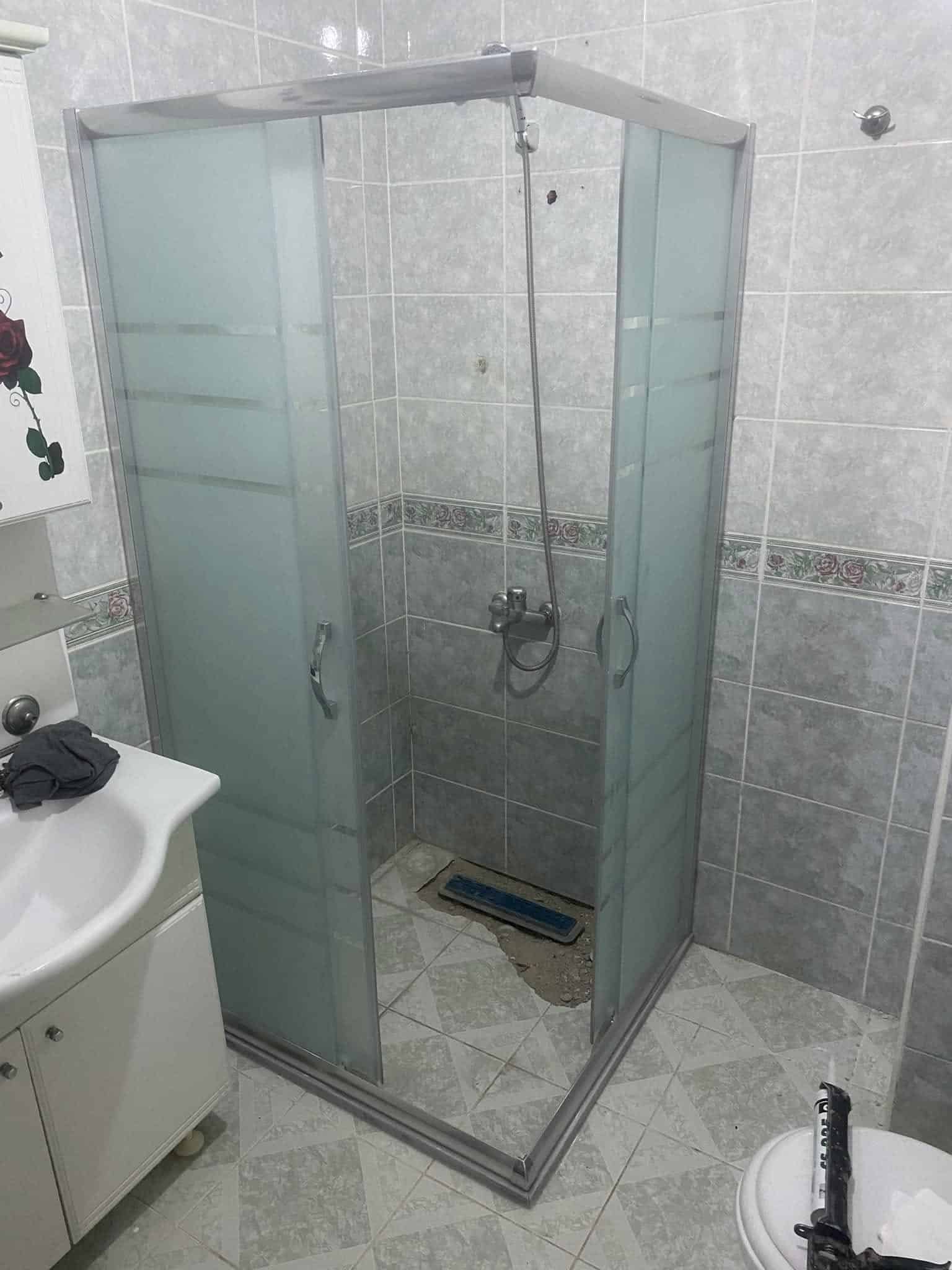 Buzlu camli kose dus kabini | KVKK Aydınlatma Metni | Antalya Su Tesisat