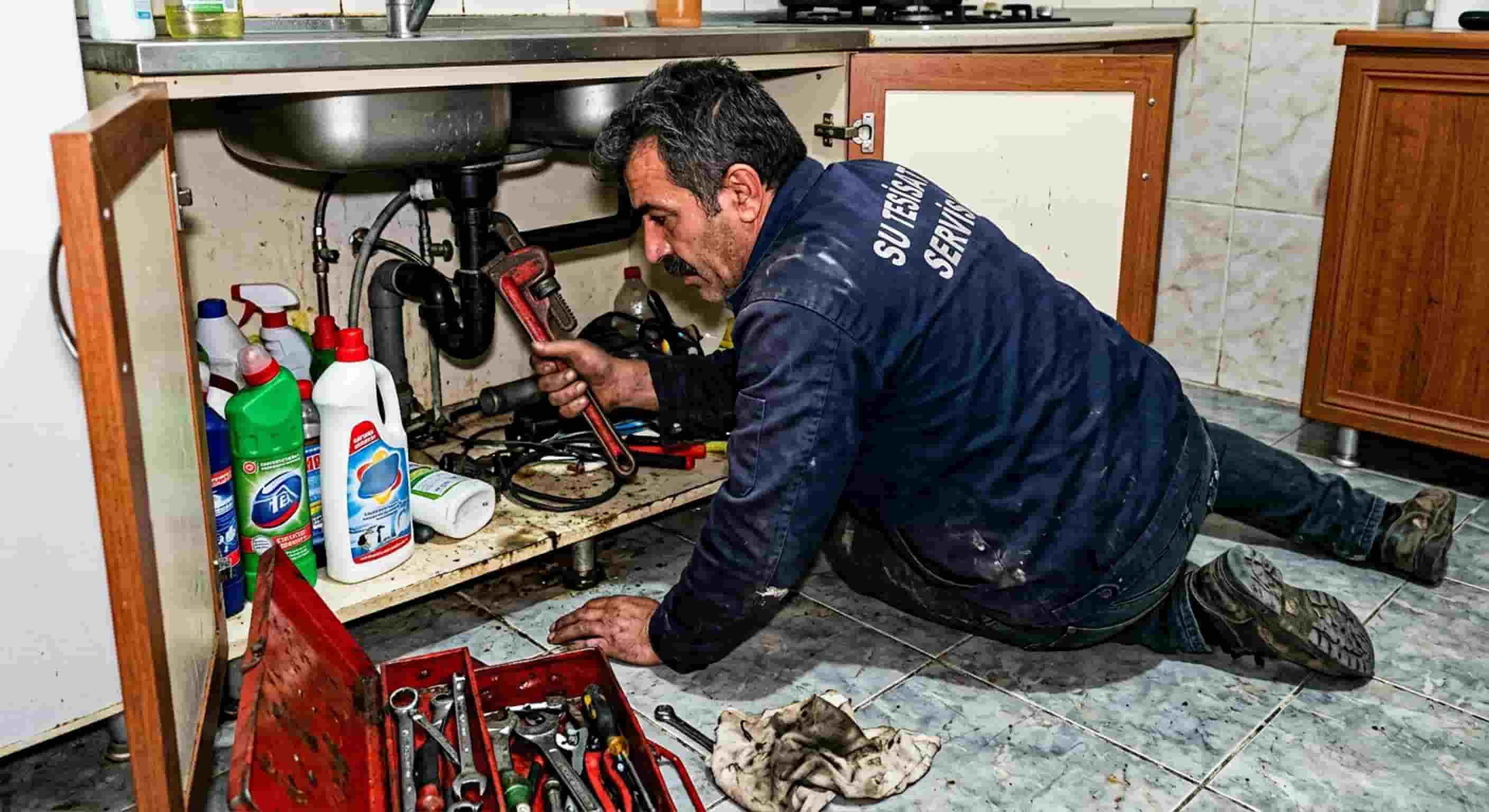 Lavabo alti sifon tamir eden tesisatci | Manavgat Su Tesisatçısı | Antalya Su Tesisat