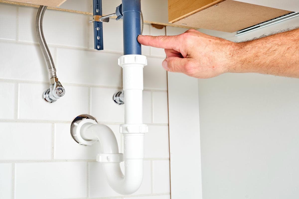 Lavabo sifonu ve gider baglantisi | Antalya Su Tesisat